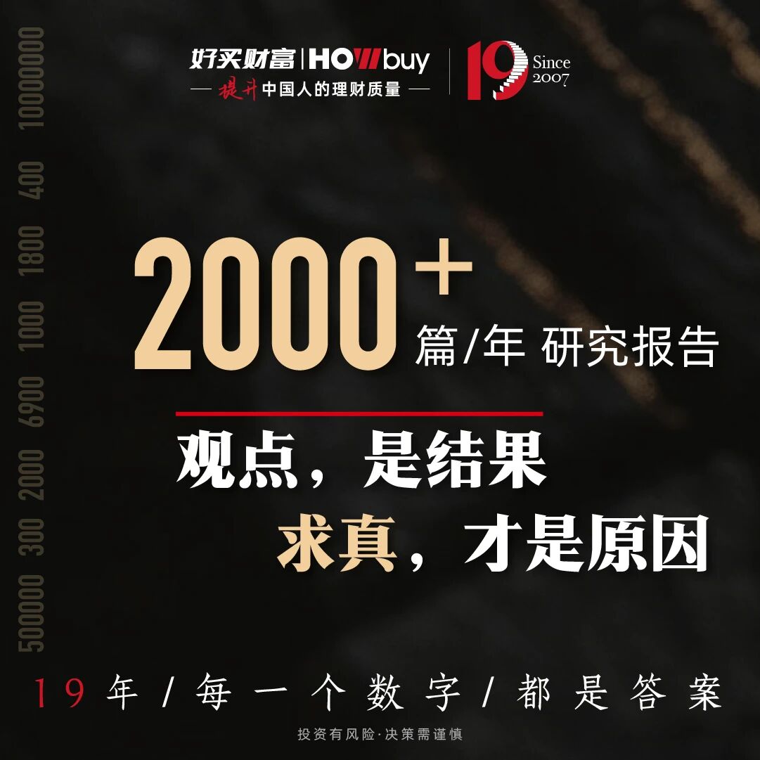 每一个数字,都是答案 | 好买财富19周年