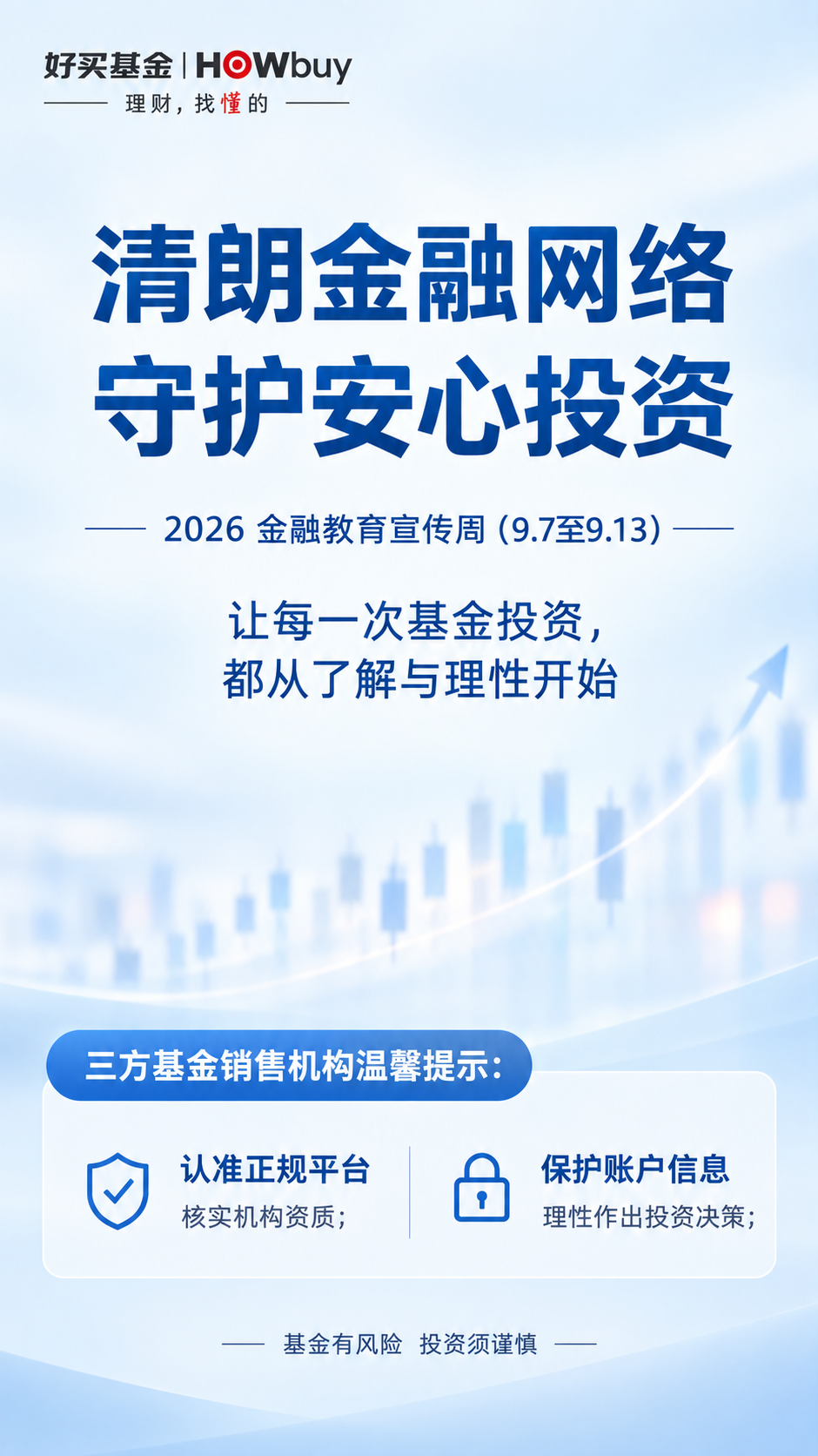 2026年金融教育宣传周:基民三大注意! 2026年金融教育宣传周:基民三大注意!