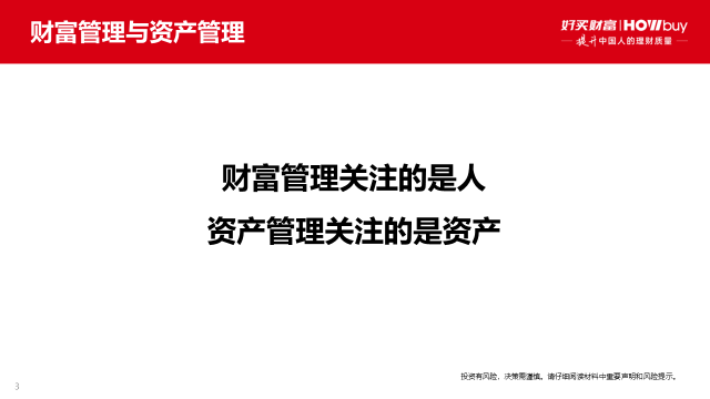 好买财富杨文斌:打造“投资于人”的投顾业态|主题演讲完整版